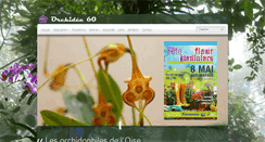 Desktop Screenshot of orchidee-60.fr