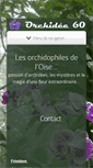 Mobile Screenshot of orchidee-60.fr